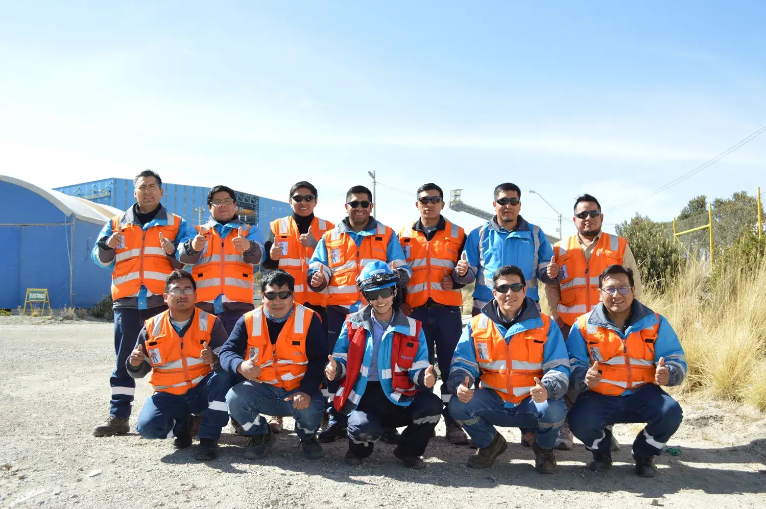 Equipo Relengcorp en operación