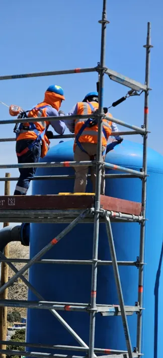 Servicios de inspección de tanques de aire comprimido planta ANTAPACCAY Y TINTAYA — imagen 1