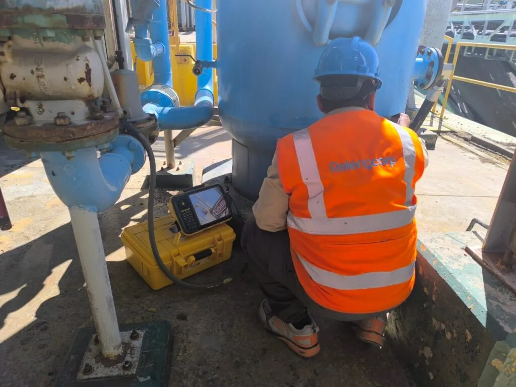 SRV Inspección, certificación de tanques de aire comprimido – Planta óxidos — imagen 1