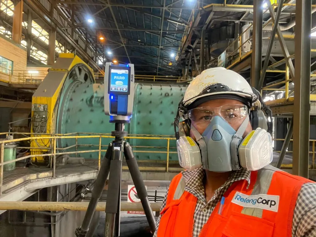 Levantamiento Dimensional mediante Escaneo Laser 3D de la Planta Concentradora Cobriza — imagen 2