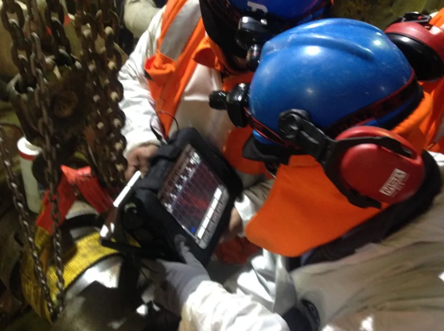 Inspección y Detección de Fallas en Pernos del Shell (Alimentación y Descarga) y Tapa de Descarga del Molino SAG — imagen 2
