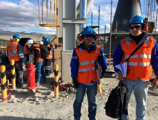 Servicio de Evaluación Dimensional y Ensayos no destructivos en Planta Concentradora — imagen 1